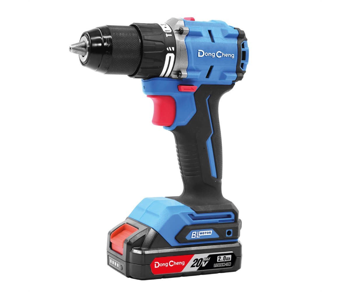 DCJZ2060i ŞARJLI MATKAP 20V 2.0AH KÖMÜRSÜZ KIRICI DELİCİ 60Nm VİDALAMA