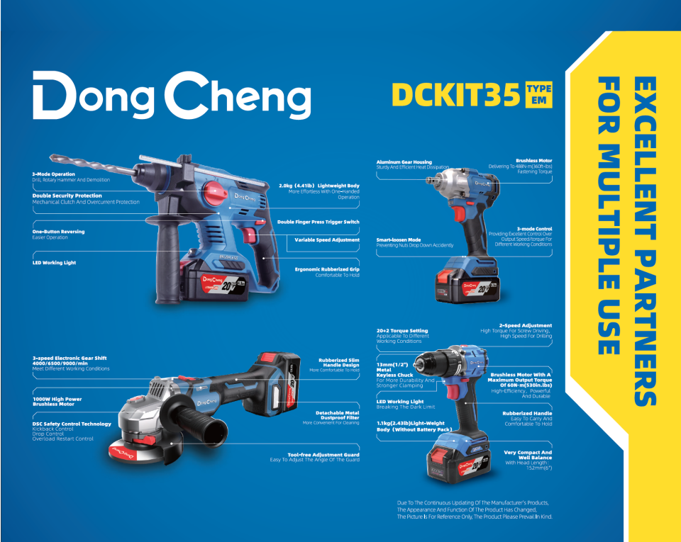 DCKIT35 PROFESYONEL SET (4’lü)